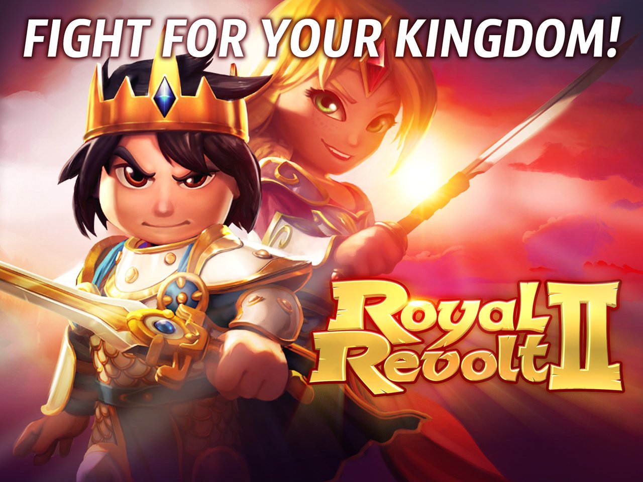 Jaquette de Royal Revolt II : King vs. King