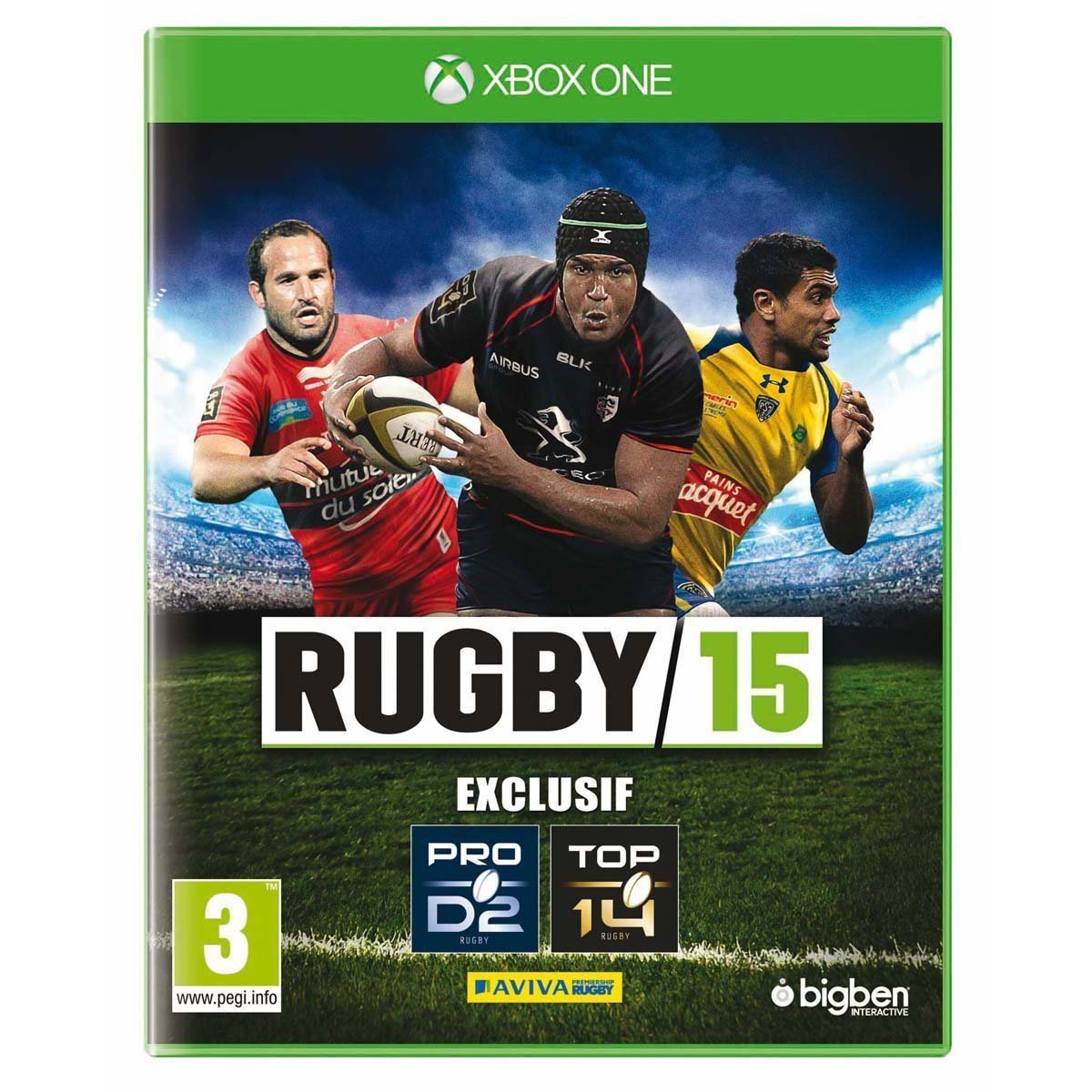 Jaquette de Rugby 15