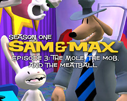 Jaquette de Sam & Max : Episode 103 : The Mole, the Mob and the Meatball