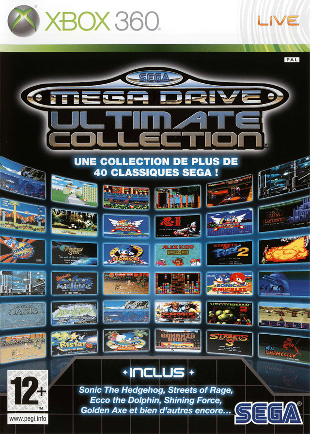 Jaquette de Sega Mega Drive Ultimate Collection