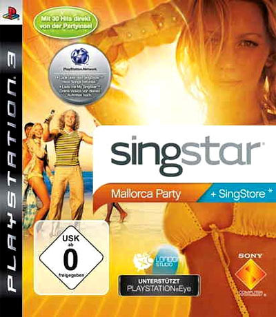 Jaquette de Sing Star Mallorca Party