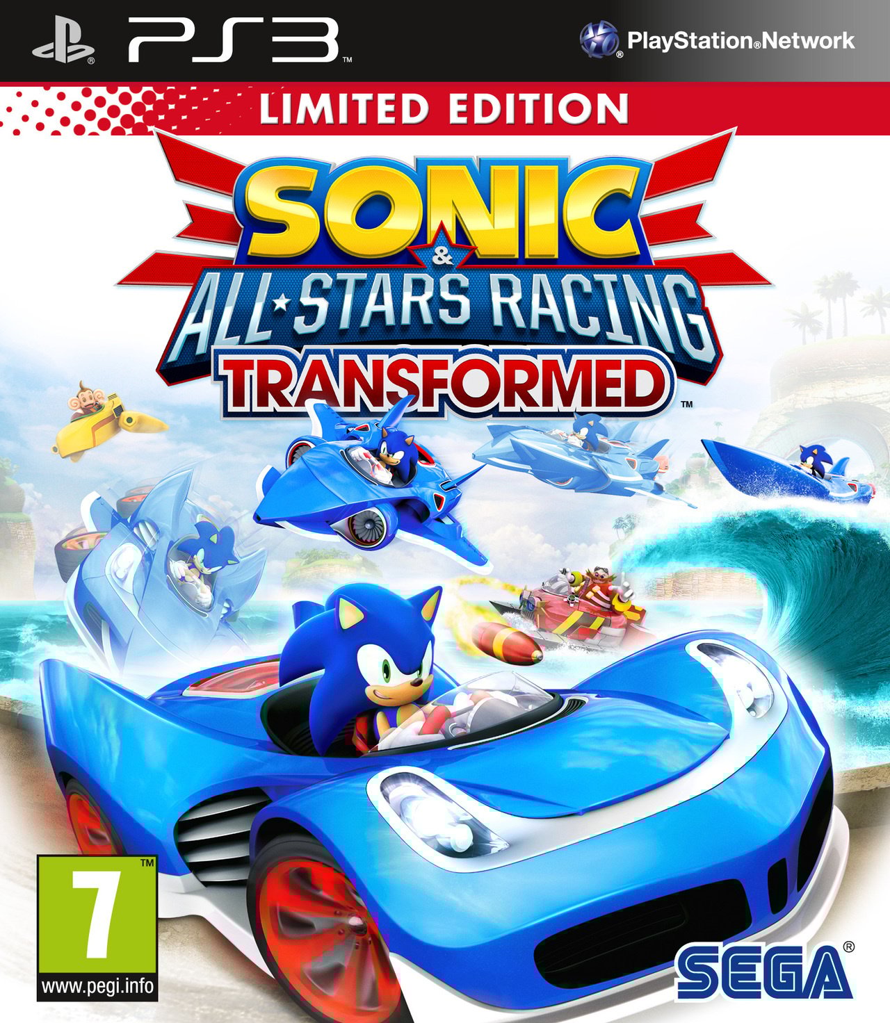 Jaquette de Sonic & All Stars Racing Transformed