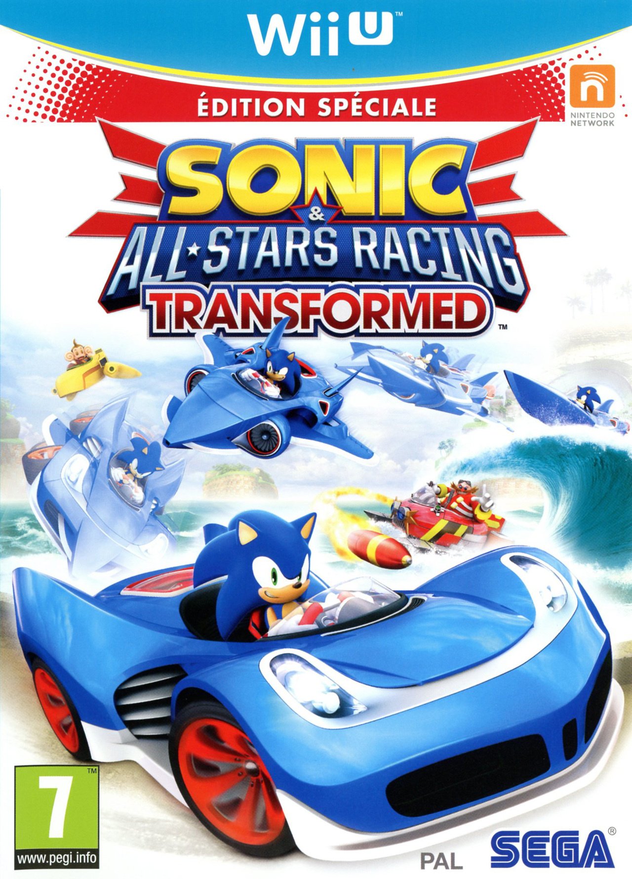 Jaquette de Sonic & All Stars Racing Transformed