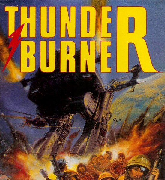 Jaquette de Thunder Burner