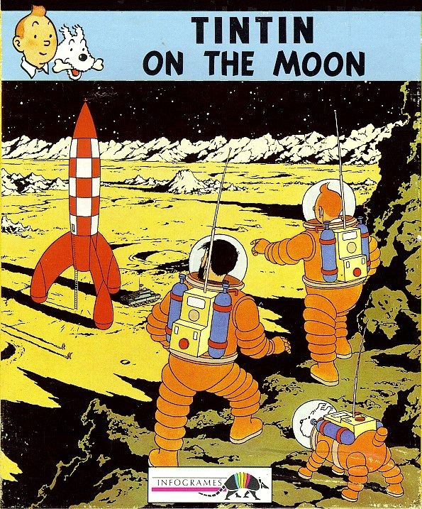 Image de Tintin sur la Lune
