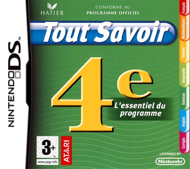 Image de Tout Savoir 4ème
