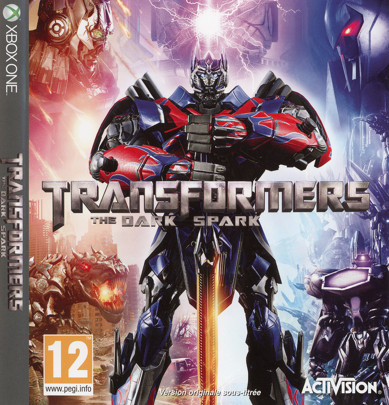 Jaquette de Transformers : Rise of the Dark Spark