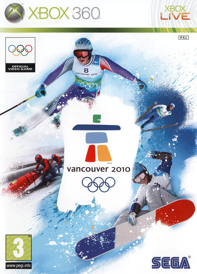 Jaquette de Vancouver 2010 : Le Jeu Vidéo Officiel des Jeux Olympiques