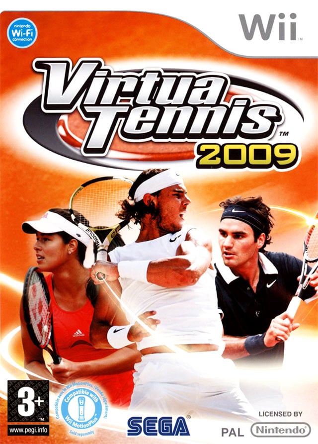 Jaquette de Virtua Tennis 2009