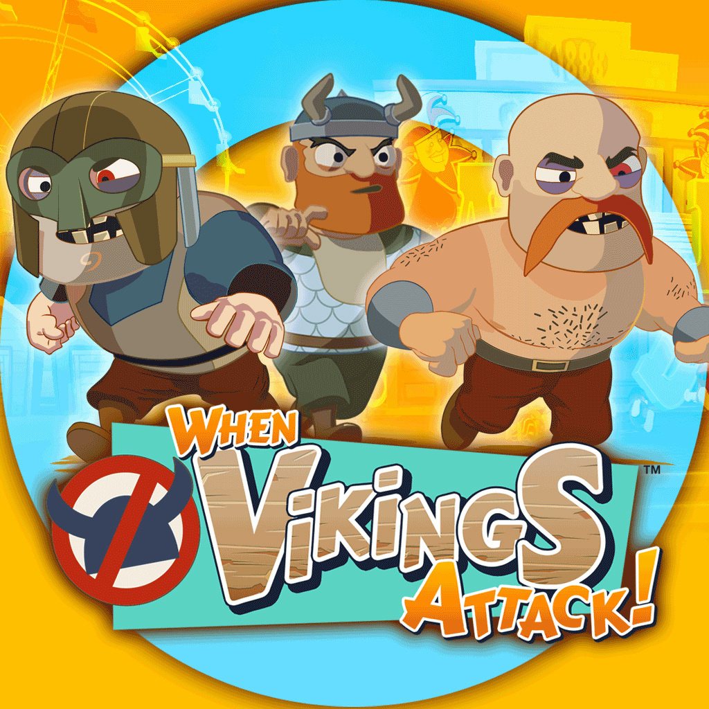 Jaquette de When Vikings Attack!