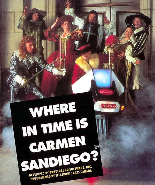 Jaquette de Where in Time is Carmen Sandiego?