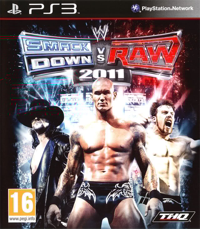 Jaquette de WWE Smackdown vs Raw 2011