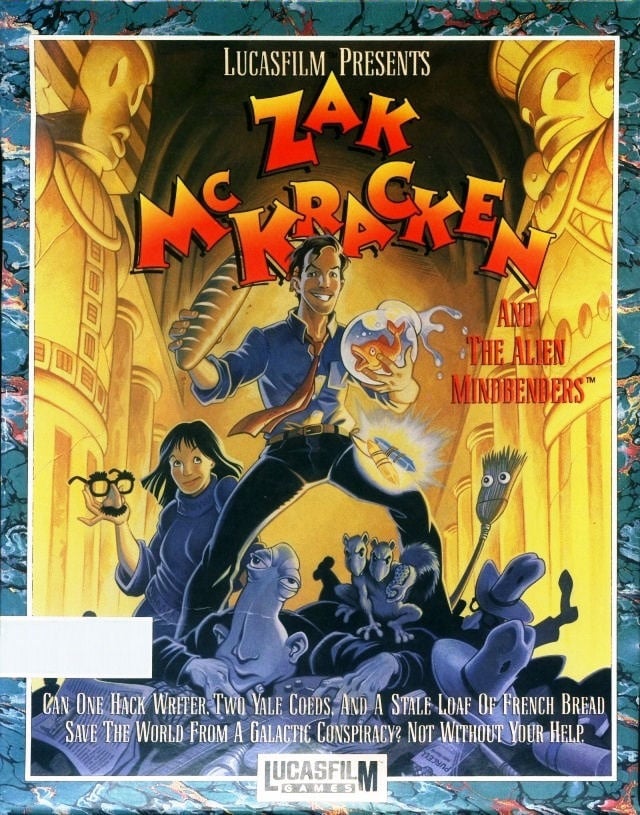 Jaquette de Zak McKracken and the Alien Mindbenders