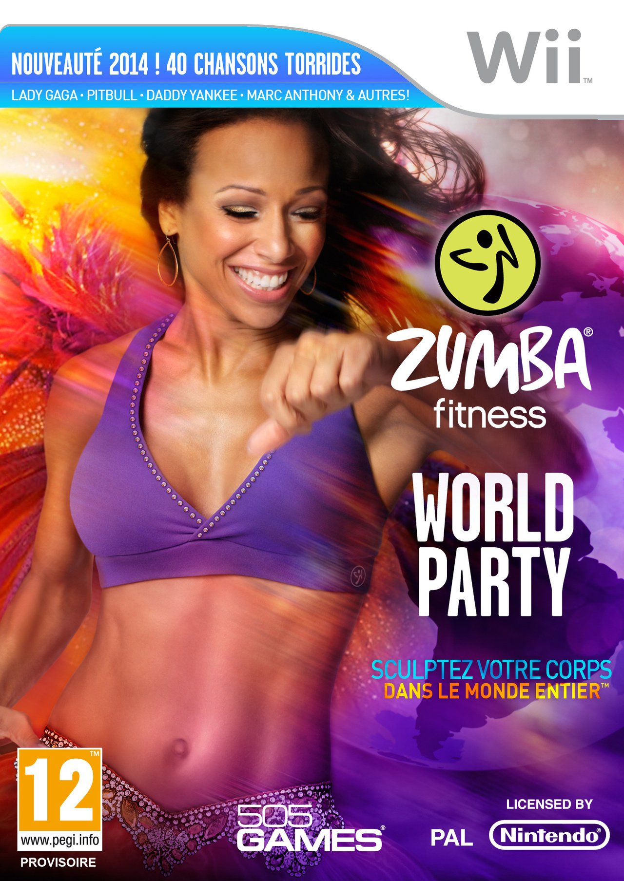 Jaquette de Zumba Fitness World Party