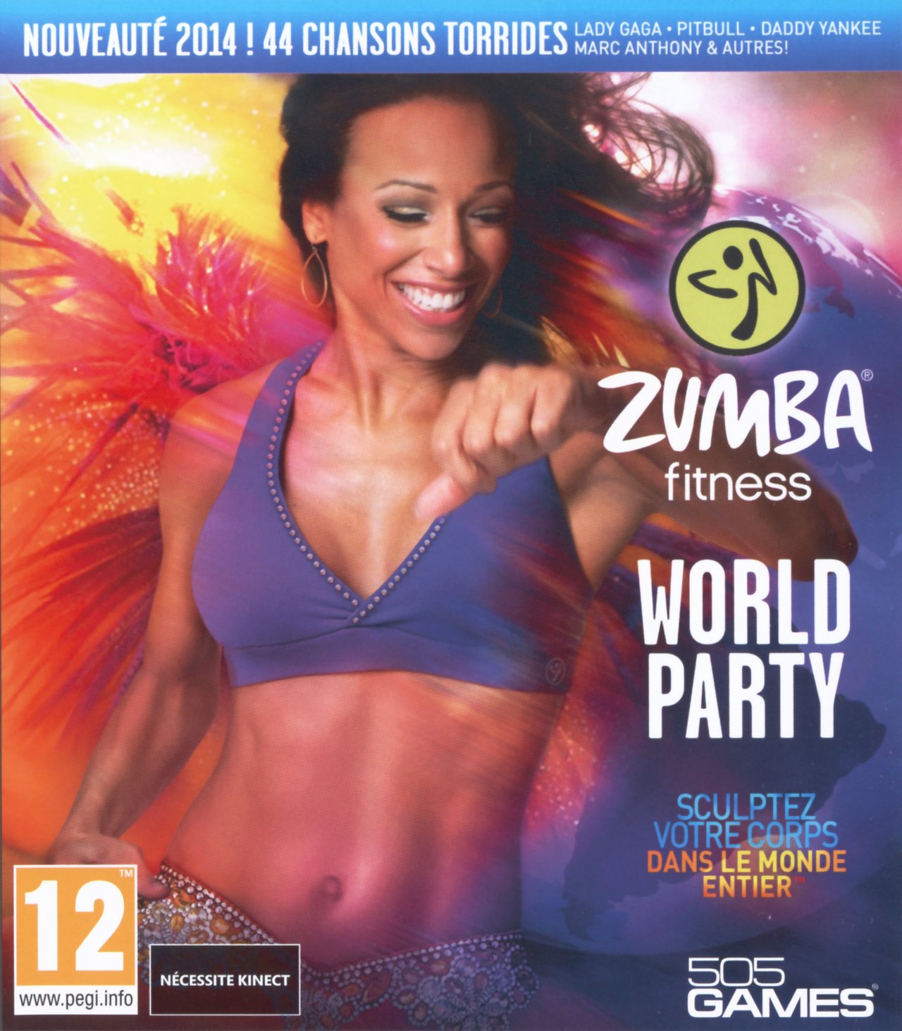 Jaquette de Zumba Fitness World Party