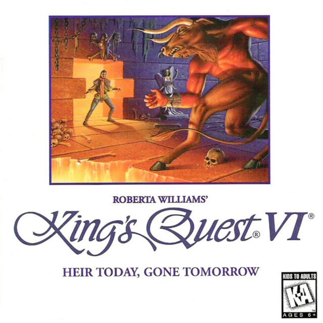 Jaquette de King's Quest VI : Heir Today, Gone Tomorrow