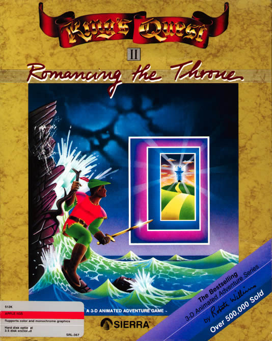 Jaquette de King's Quest II : Romancing the Throne