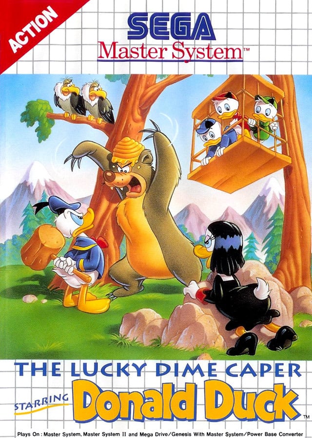 Jaquette de The Lucky Dime Caper starring Donald Duck