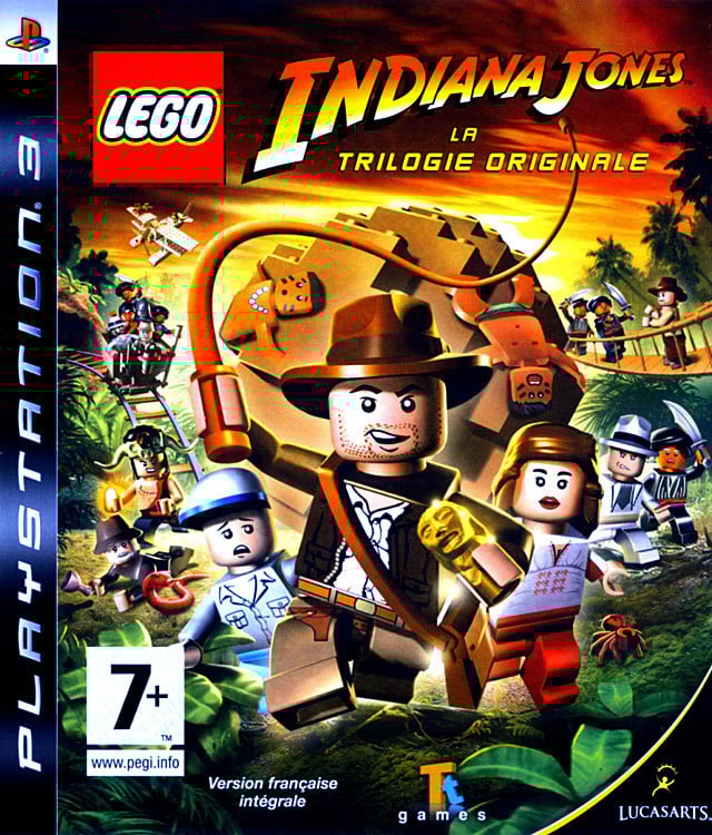 Jaquette de LEGO Indiana Jones : La Trilogie Originale