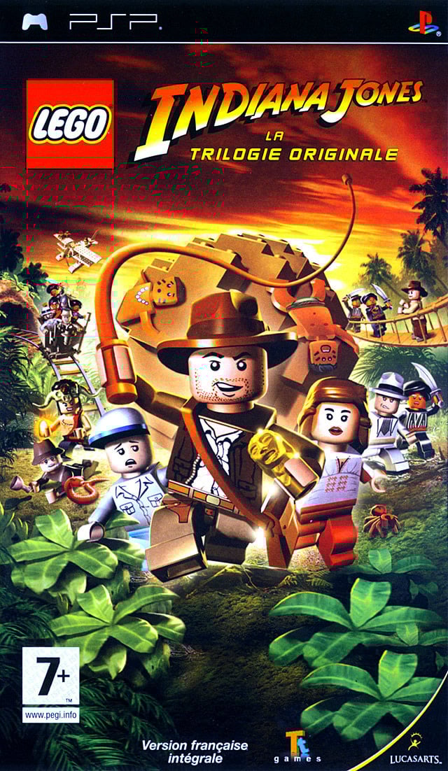 Jaquette de LEGO Indiana Jones : La Trilogie Originale