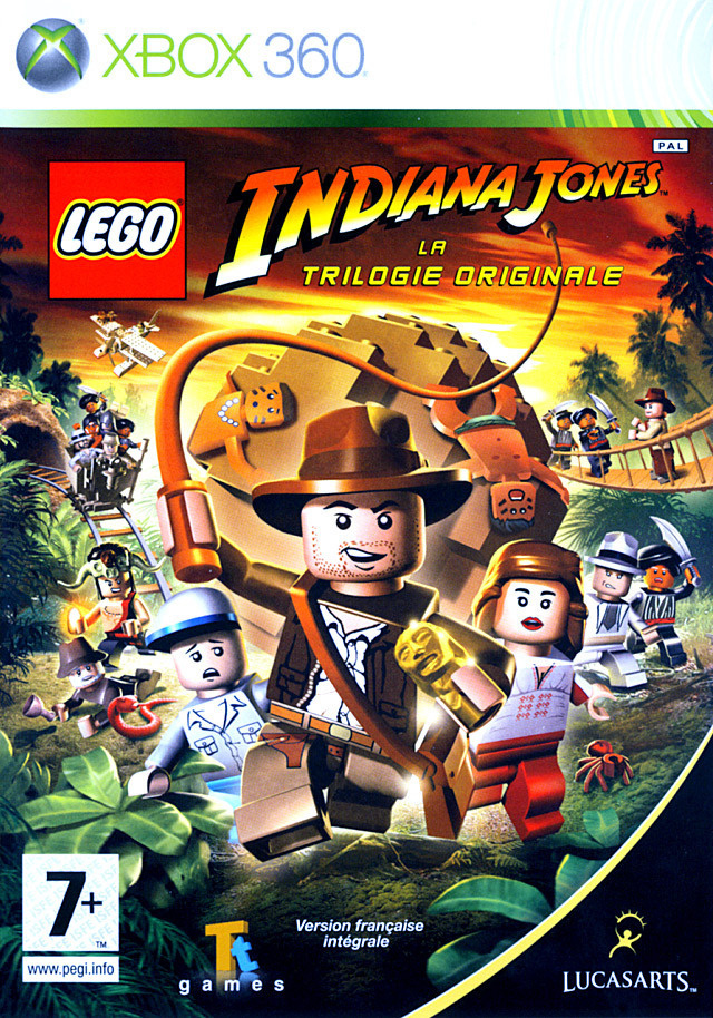 Jaquette de LEGO Indiana Jones : La Trilogie Originale