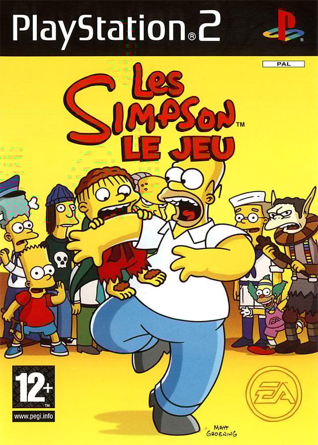 Jaquette de Les Simpson : Le Jeu