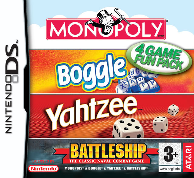 Image de Monopoly-Boggle-Yahtzee-Battleship