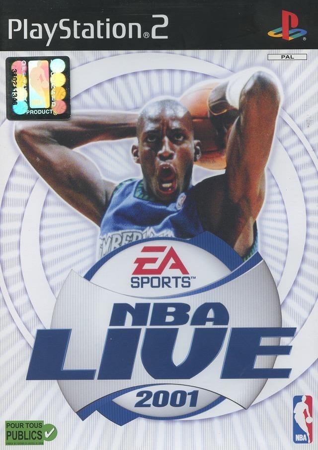 Jaquette de NBA Live 2001