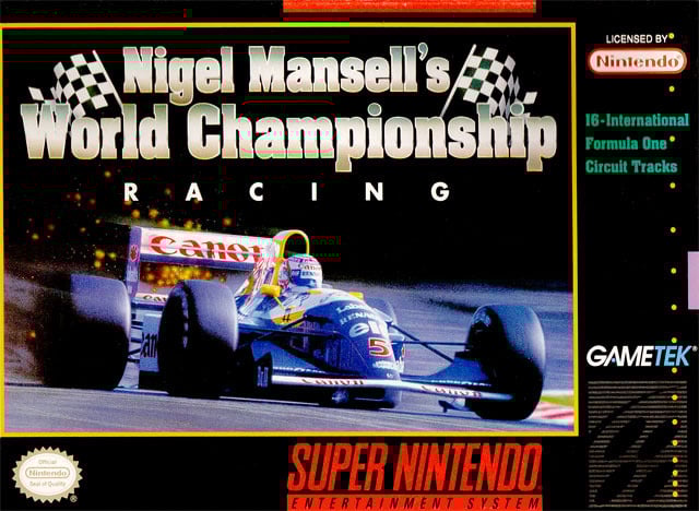 Jaquette de Nigel Mansell's World Championship