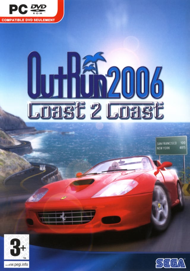 Jaquette de OutRun 2006 : Coast 2 Coast