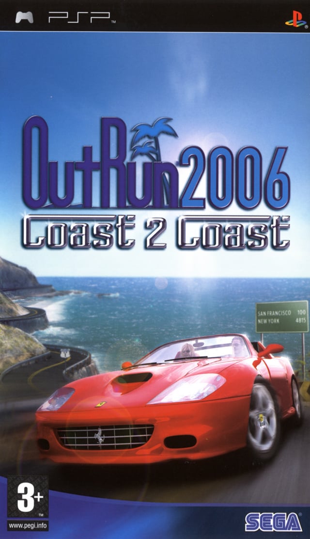 Jaquette de OutRun 2006 : Coast 2 Coast