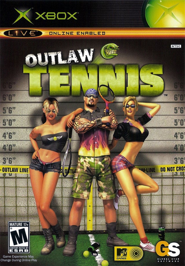 Jaquette de Outlaw Tennis