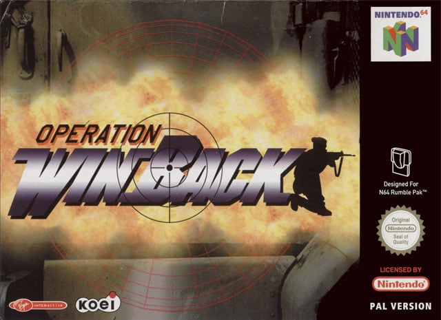 Jaquette de Operation Win Back
