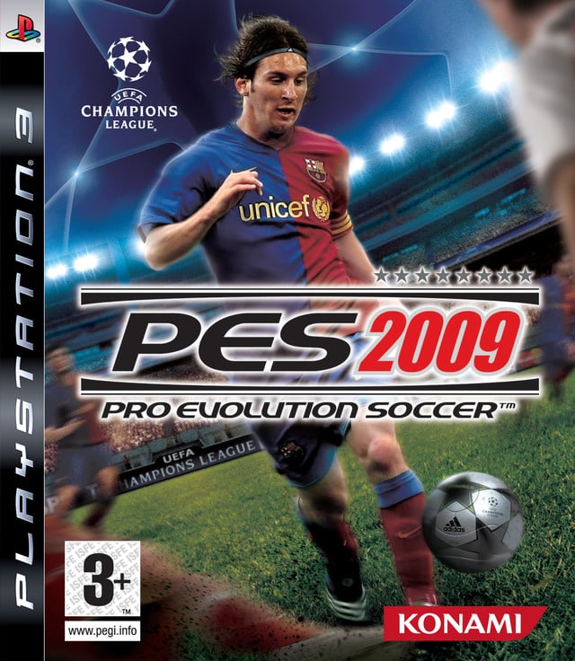 Jaquette de Pro Evolution Soccer 2009