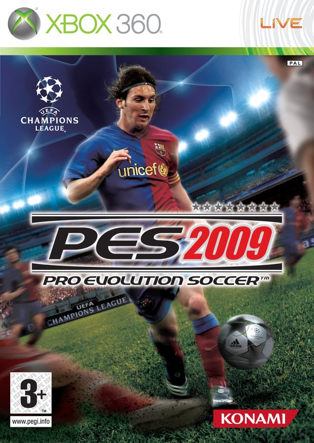 Jaquette de Pro Evolution Soccer 2009