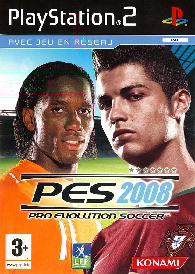 Jaquette de Pro Evolution Soccer 2008