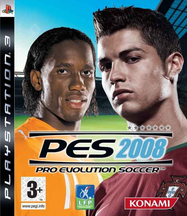 Jaquette de Pro Evolution Soccer 2008