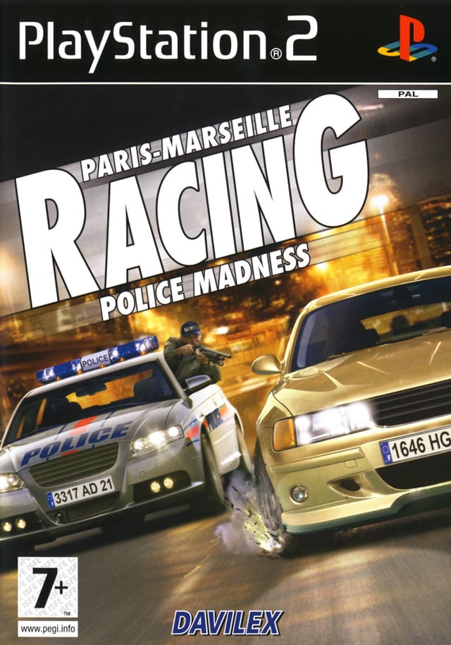 Jaquette de Paris-Marseille Racing : Police Madness
