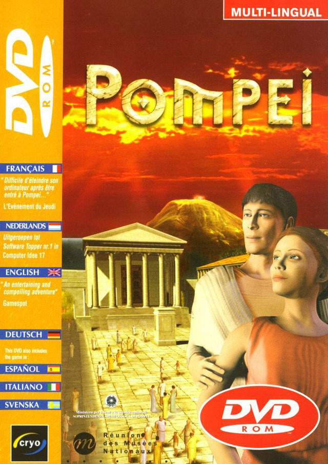 Jaquette de Pompei : Colere du Volcan