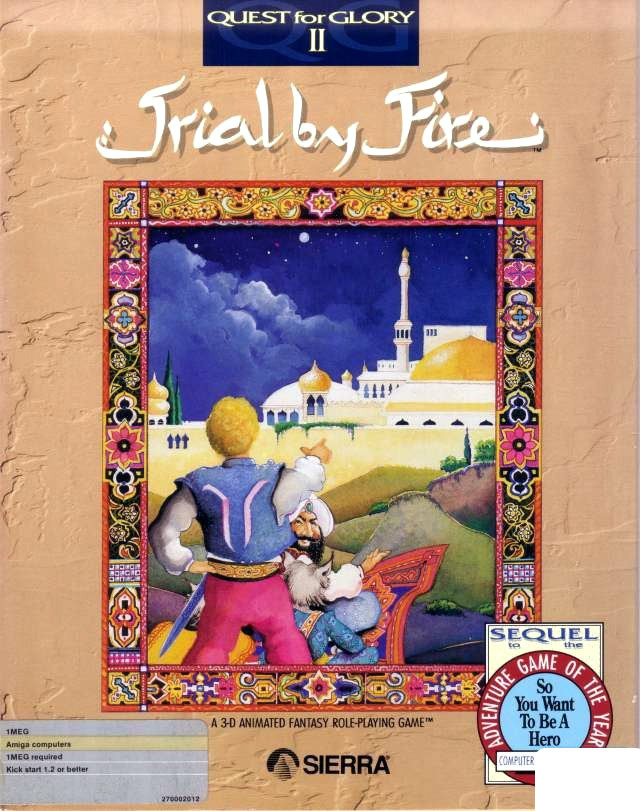 Jaquette de Quest for Glory II : Trial by Fire