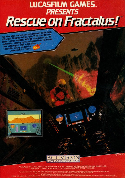 Rescue on Fractalus!