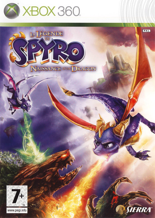 Jaquette de La Légende de Spyro : Naissance d'un Dragon