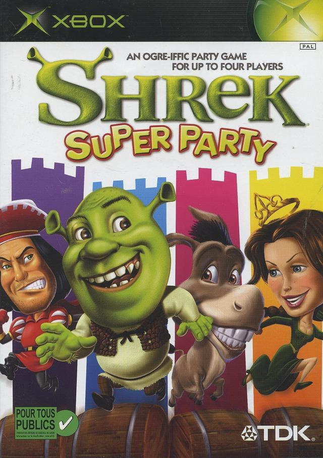 Jaquette de Shrek : Super Party