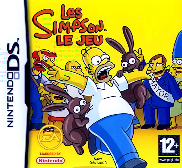 Jaquette de Les Simpson : Le Jeu