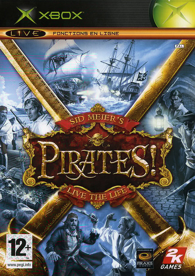 Jaquette de Sid Meier's Pirates!