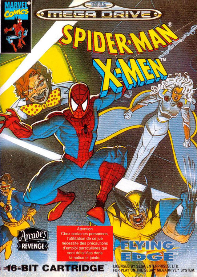 Jaquette de Spider-Man and the X-Men : Arcade's Revenge