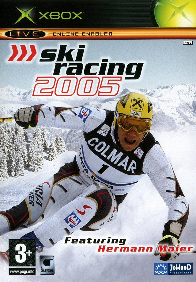 Jaquette de Ski Racing 2005 featuring Hermann Maier