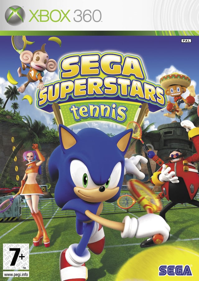 Jaquette de Sega Superstars Tennis