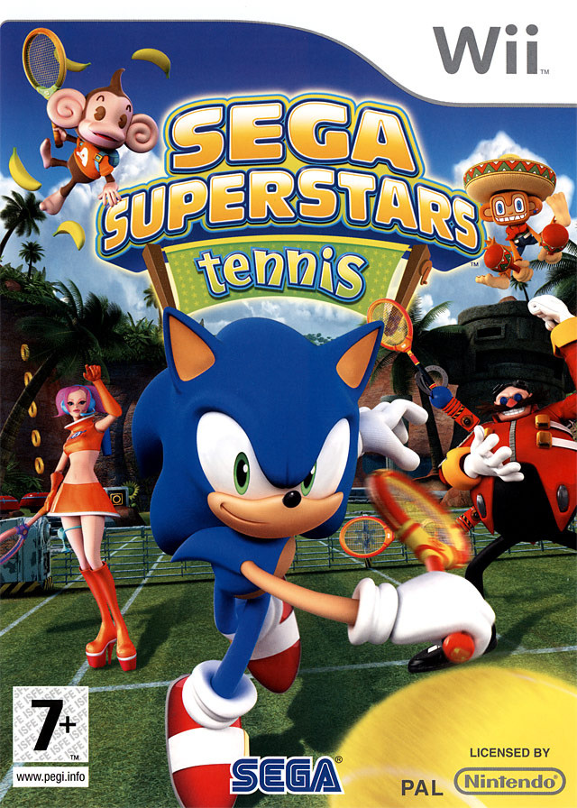 Jaquette de Sega Superstars Tennis