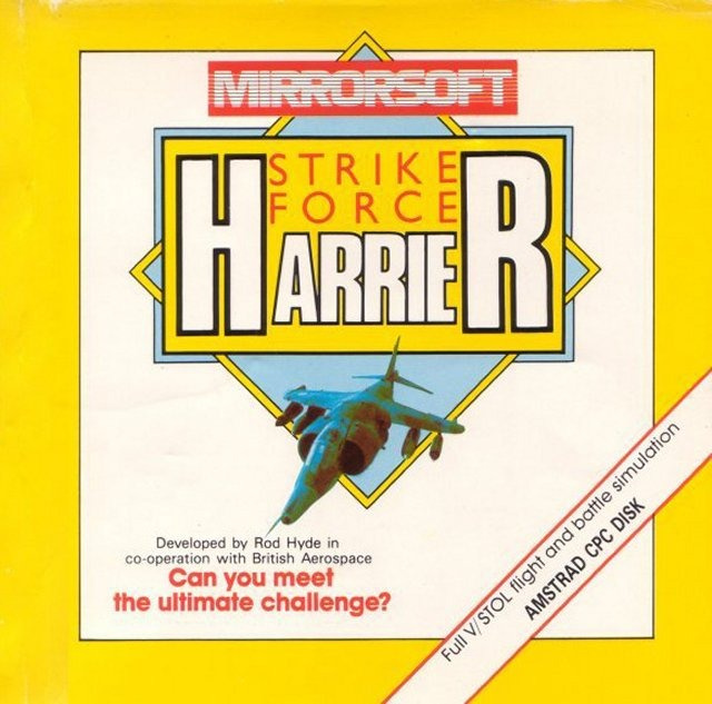 Jaquette de Strike Force Harrier